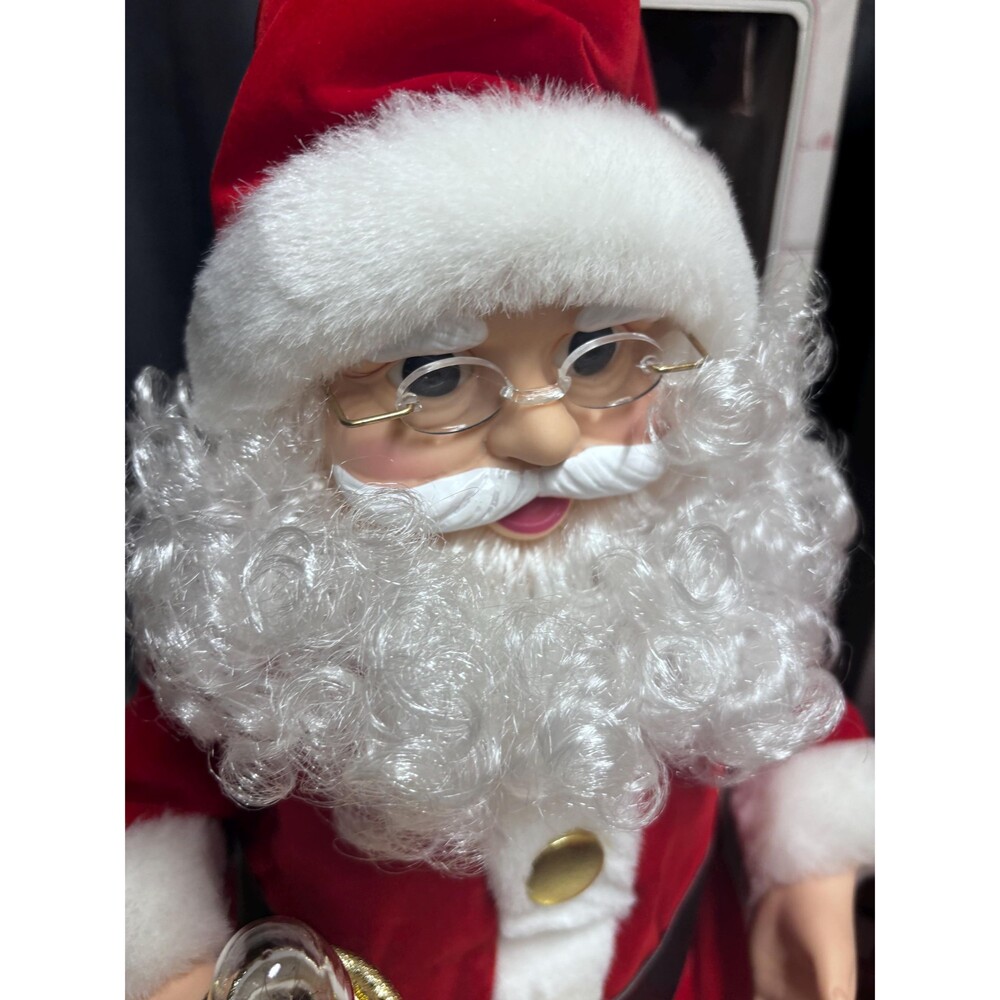 Vintage Telco Motionettes Santa and Mrs Claus Animated Lighted Figures Boxes - Picture 14 of 16